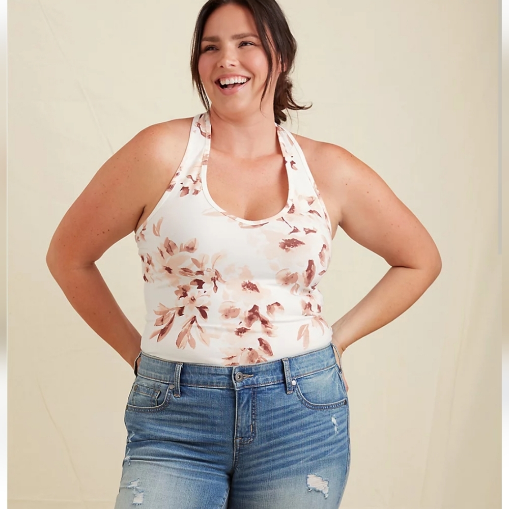Torrid FOXY V-Neck Halter Top